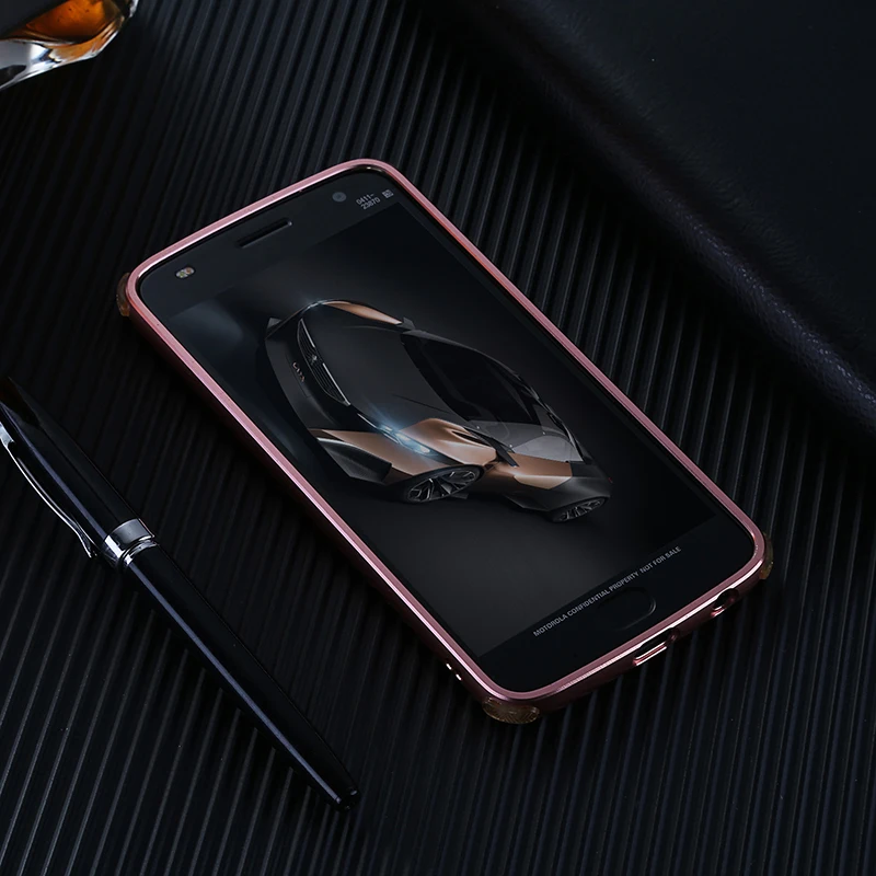 Роскошный Гибридный чехол для Motorola MOTO Z2 Play Hard углеродного волокна Coque металлический бампер+ PC Защитная крышка для мото Z2 Играть чехол