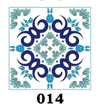 15 шт./компл. 8/10/12/15 см Пол Плитки Диагональ наклейки на стену стол украшения для шкафа искусство панно Ванная комната линия талии ПВХ Наклейки на стены - Цвет: DP014