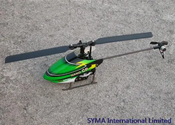 Мини контроллер Skyartec WASP100 NANO CP 6CH 2 4G 3D Flybarless Single Blade 3 осевой гироскоп 7CH LCD TX для