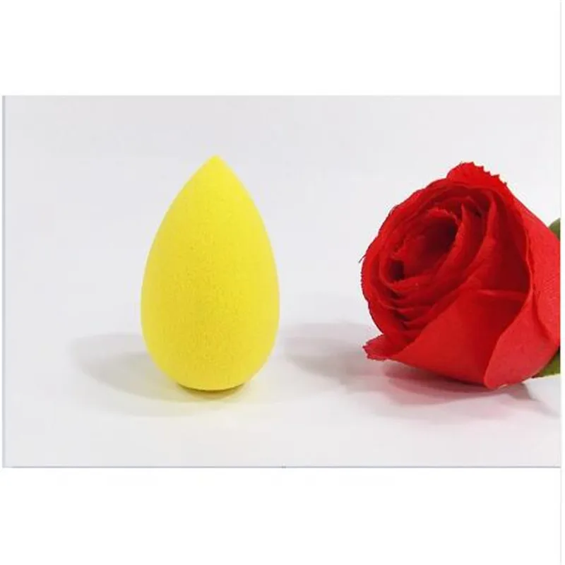 1 шт. губка в форме капли для удаления макияжа пудра основы пышное яйцо мягкий