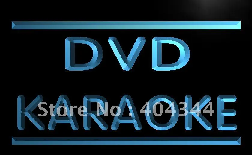 

LB613- DVD Karaoke OPEN Display LED Neon Light Sign home decor crafts