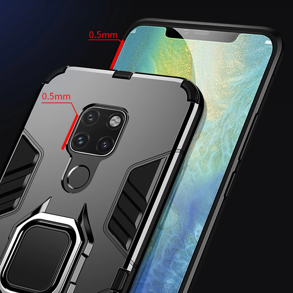 Heyytle кольцевой магнитный держатель чехол для huawei P30 P20 Lite mate 20 10 Pro P Smart Case