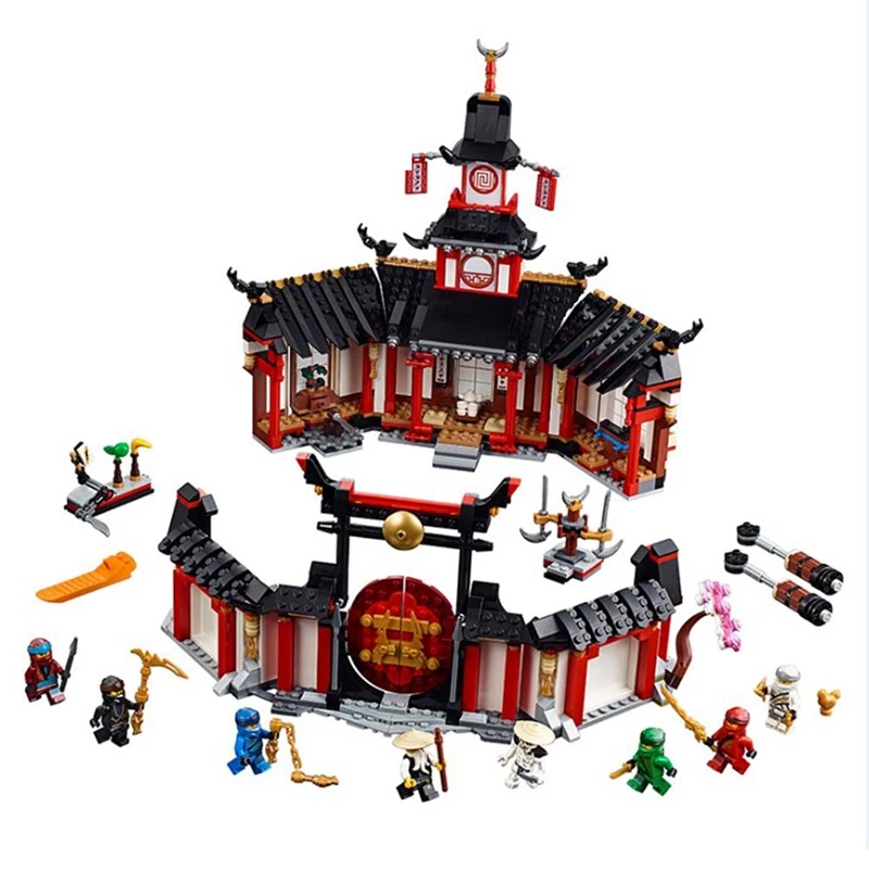 Новинка 2019 горячая Распродажа Новые Креативные совместимые Legoings 70670 1198 шт пазлы