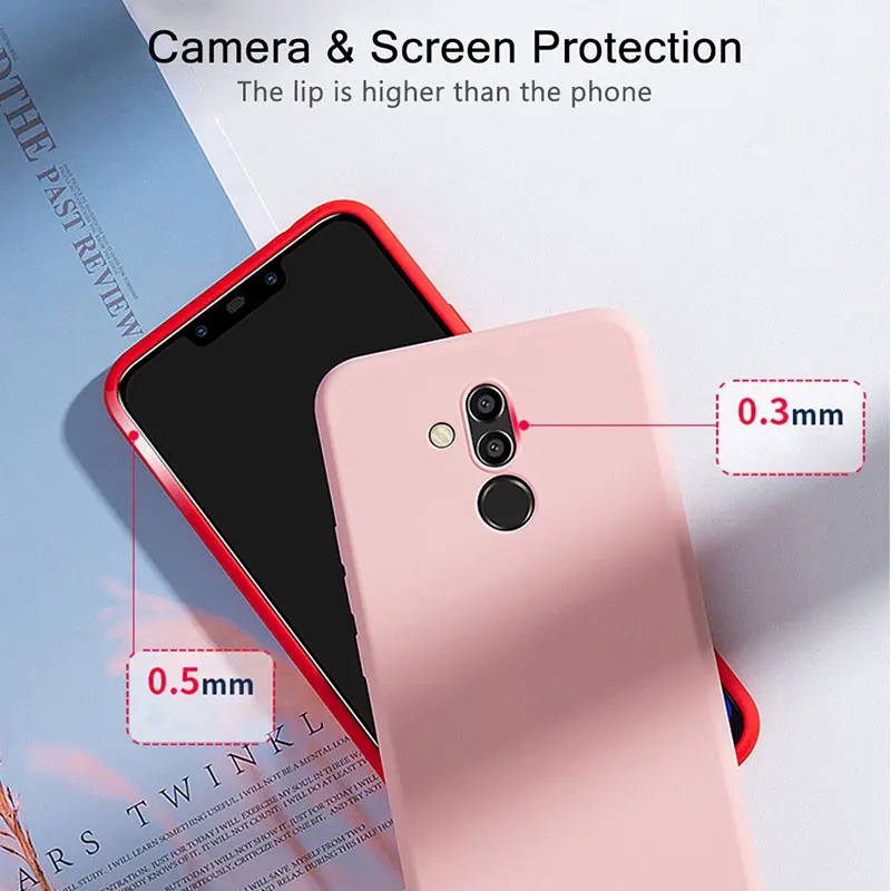 Keajor жидкий силиконовый чехол для Huawei Mate 20 Lite Pro мягкий детский Модный |