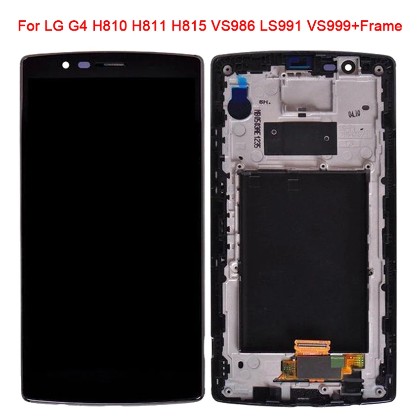 ЖК-дисплей с сенсорным экраном и дигитайзером в сборе LG G4 H810 VS999 сменная деталь