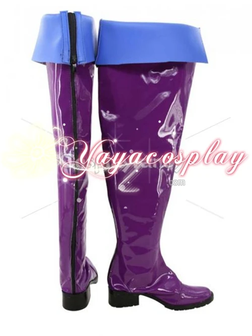 Freeshipping Castlevania Cosplay Soni Belmont Purple Boots shoes Custom made to Halloween Christmas festival | Тематическая одежда