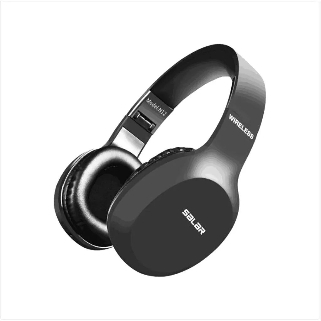 VOBERRY Salar N12 стерео бас пистолет Складная Беспроводная Bluetooth гарнитура игра с