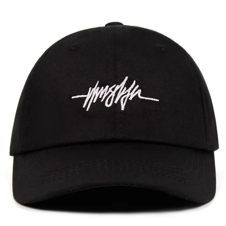 Черный Бейсбольная Кепка с вышивкой 2Pac Dad Hat хлопок Гангстер бейсболка для папы Compton регулируемая Женская Мужская maveli - Цвет: Черный