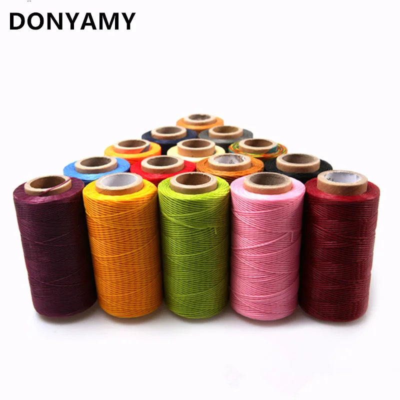 DONYAMY 150D кожаная швейная вощеная нить ручная строчка шнур для рукоделия кожаные