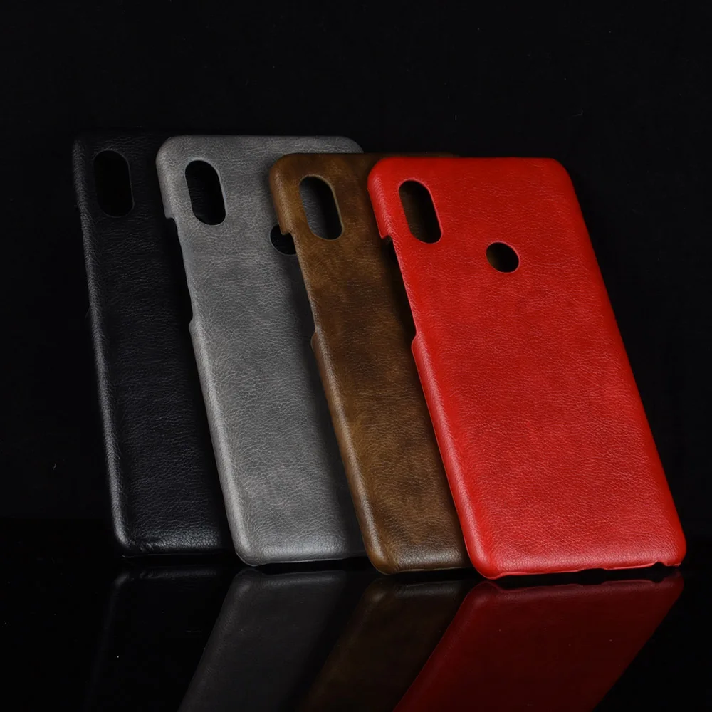 

For Xiaomi Redmi Note 5 Pro Case Note5 PU Leather Litchi pattern Cover For Xiaomi Redmi Note 5 Pro Global Version Phone Case