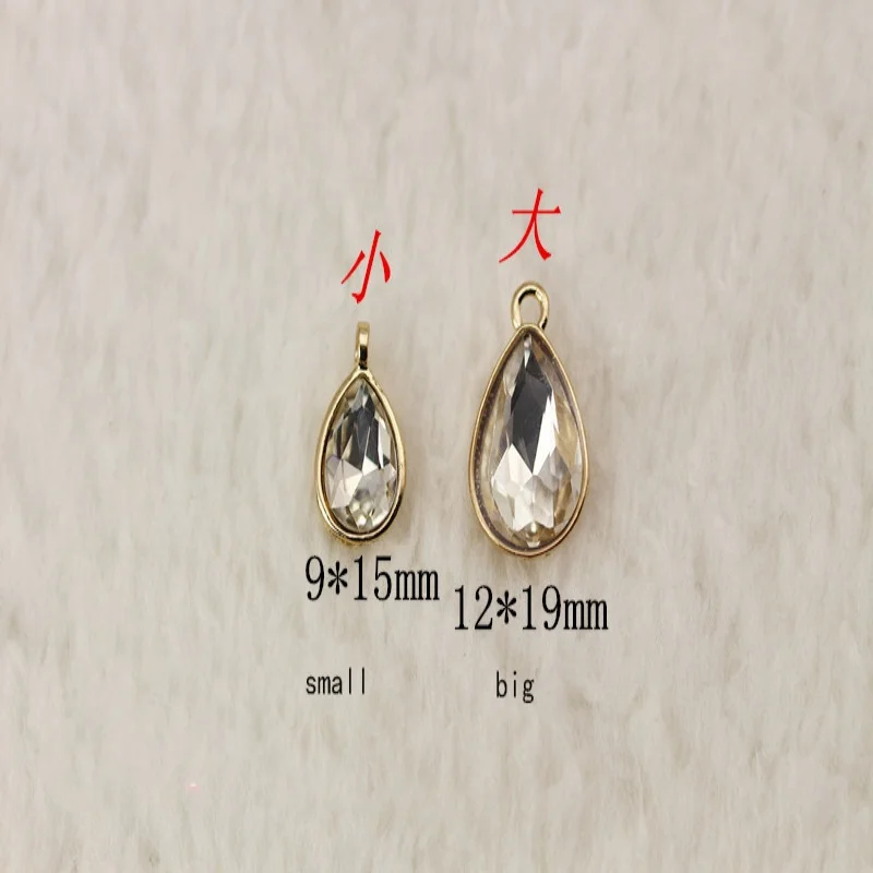 

Hot Sale 40pcs/lot rhinestone Button Flatback gold plating Wedding Button fancy DIY hair cellphone decoration Accessories YL20