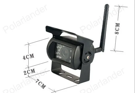 7 дюймовый беспроводной автомобильный монитор TFT ЖК дисплей экран с 18