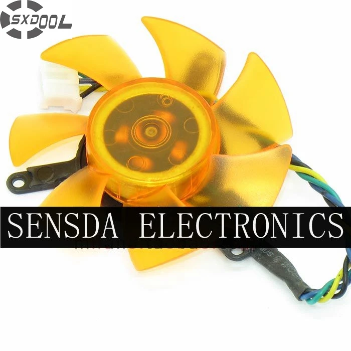 SXDOOL PLD05010S12L 4 5 см диаметр 3 9 шаг контактный вентилятор видеокарты|card fan|graphics card