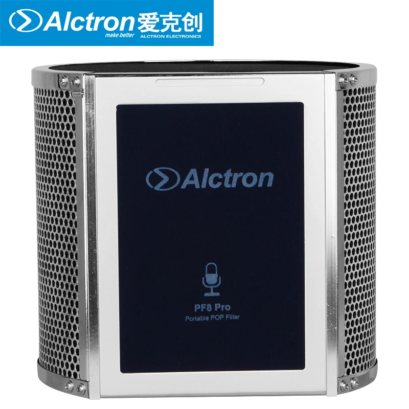 Alctron PF8 PRO профессиональный простой Студийный микрофон экран акустический фильтр Новое поступление Настольный запись ветер экран