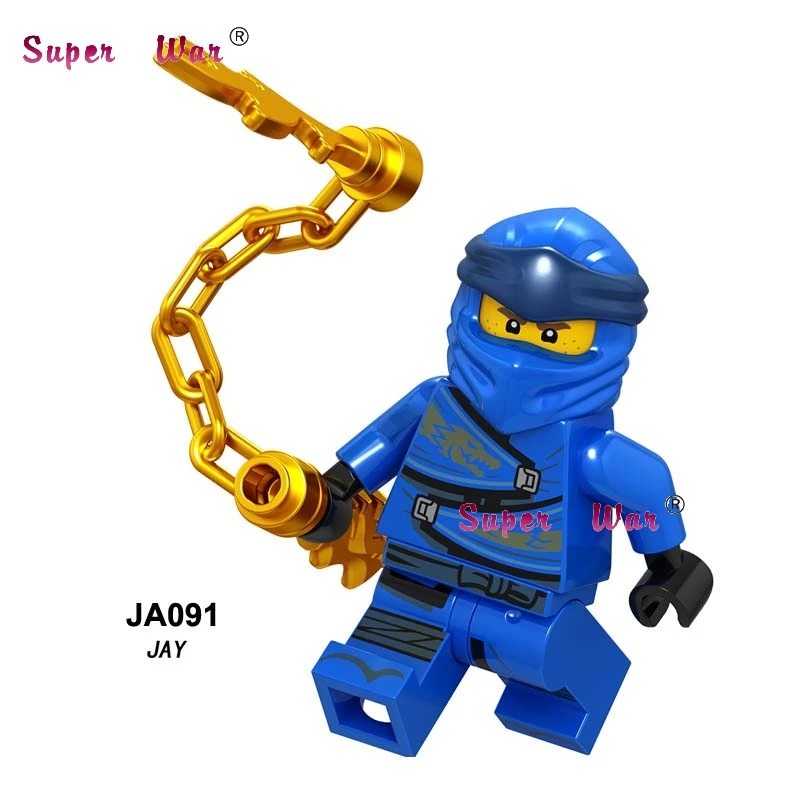 JA091 Одна модель строительных блоков Char Snake Archer Акита меч Vex Ice Emperor игрушки для детей - Цвет: JA091