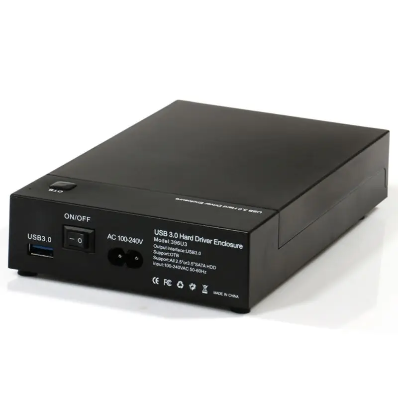 ЕС/AU/США/Великобритания Разъем HDD корпус USB3.0 к SATA3.0 двойной высокой скорости 2 5 &quot3