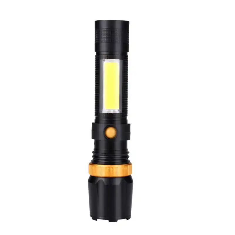 Rotary Zoom XML T6 LED Flashlight USB Rechargeable Torch 3 Modes Light Lamp torch flashlight t6 by 18650 battery #3o8 | Освещение