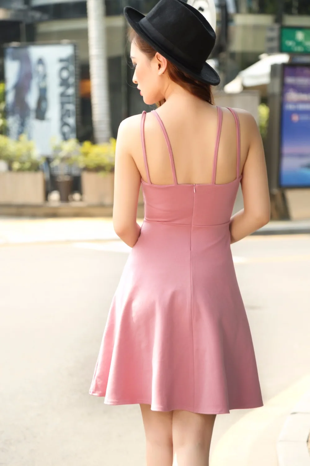 Горячая Распродажа! Женское летнее Повседневное платье Vestidos без рукавов на
