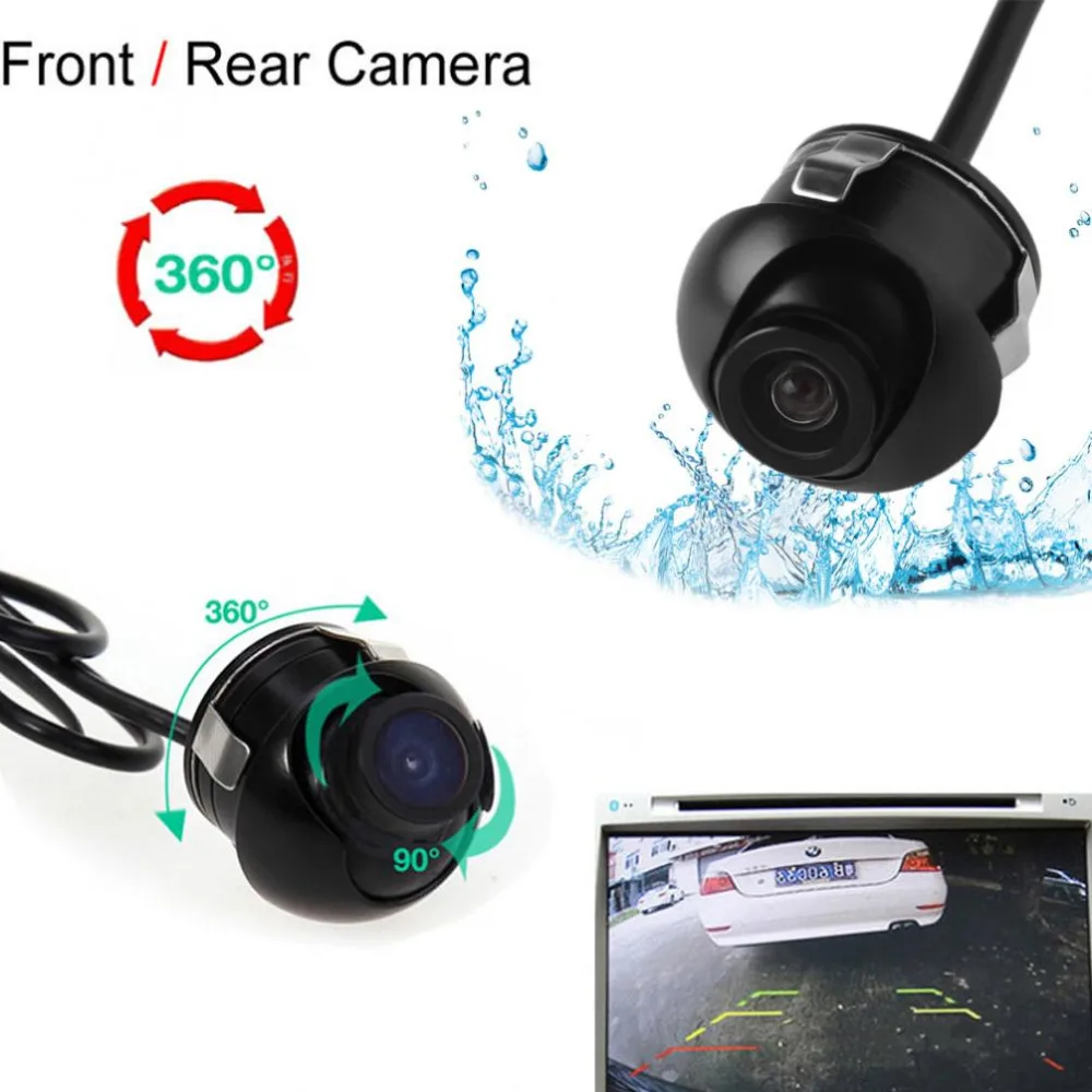 Mini CCD Night Vision 360 Degree Car Rear Front Side View Backup Camera With Mirror Image Conversion Lines | Автомобили и