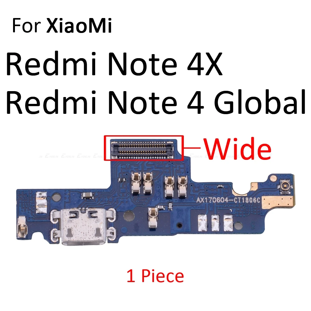 Micro usb зарядное устройство док-станция порт гибкий кабель для Xiaomi Redmi 2 2A 4 Pro 3S 4A 4X 5A Note 2 4X Global Note 3 Pro Note 4 5A