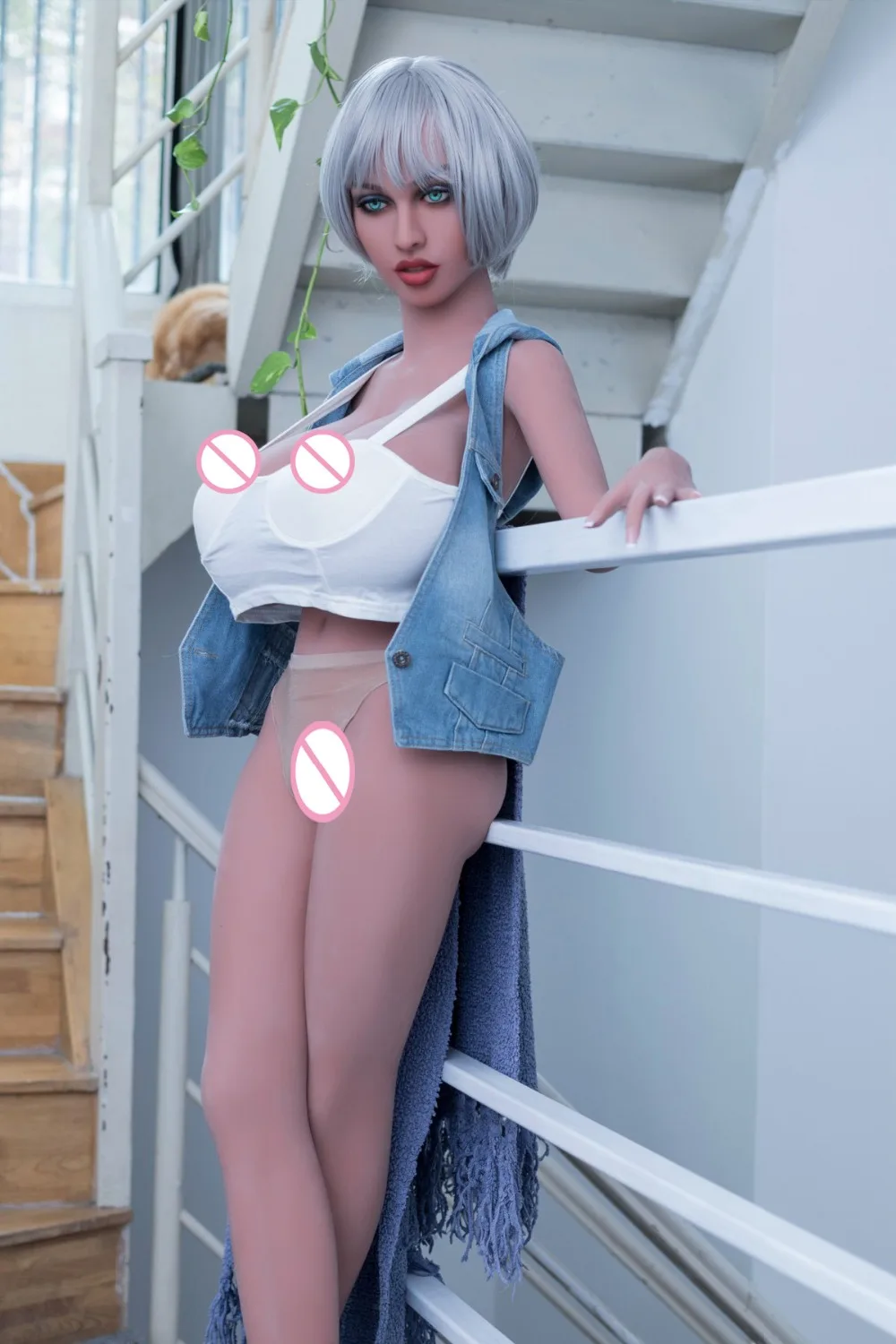 WMDOLL 148 см Высокое качество реалистичные силиконовые секс куклы японская