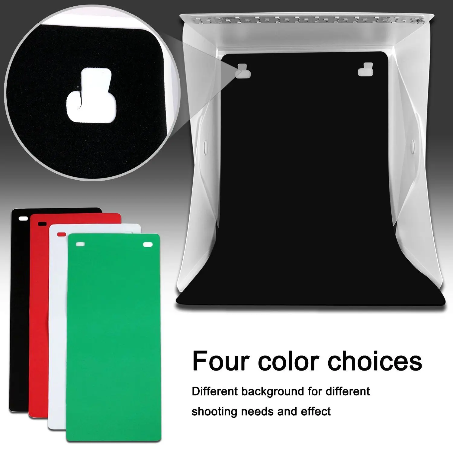 Upgraded Version Portable Photography Studio Mini and Folding Photo Light Box Tent Kit | Электроника