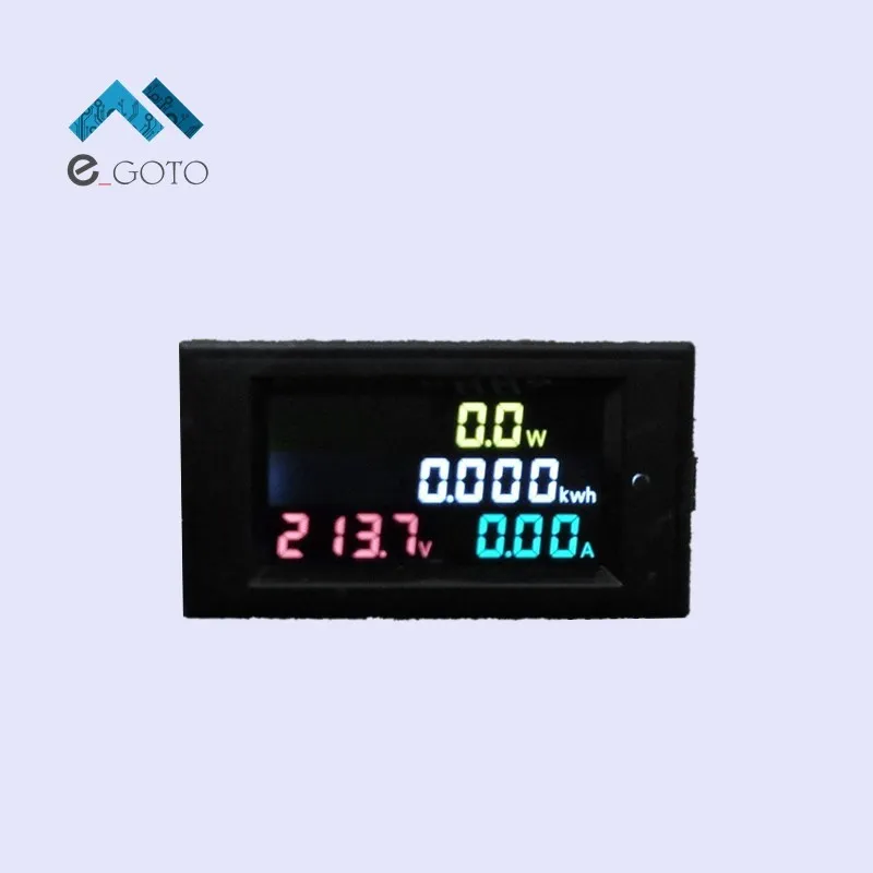 AC 80 300 В 0 100a HD Цвет Экран ЖК дисплей Active Мощность цифровой светодиодный Дисплей