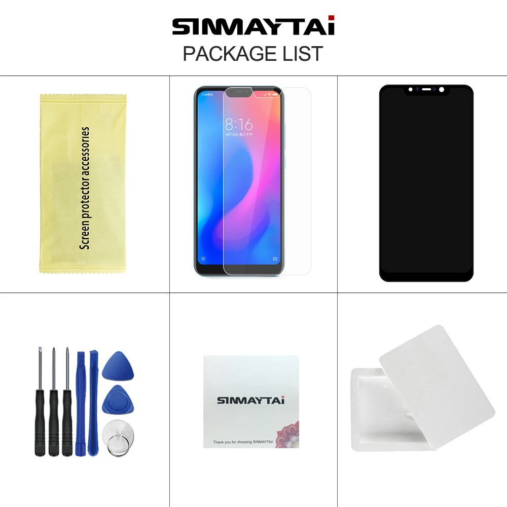 2018 новый оригинальный дисплей для Xiaomi Pocophone F1 ЖК сенсорный экран дигитайзер в