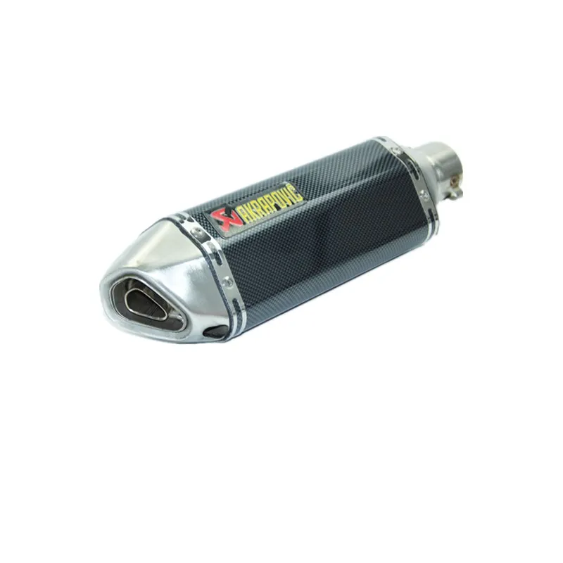 4 Color Universal Modified Akrapovic yoshimura Motorcycle Muffler Exhaust Pipe CB400 CB600 CBR600 CBR1000 YZF FZ400 Z750 YZF600 |