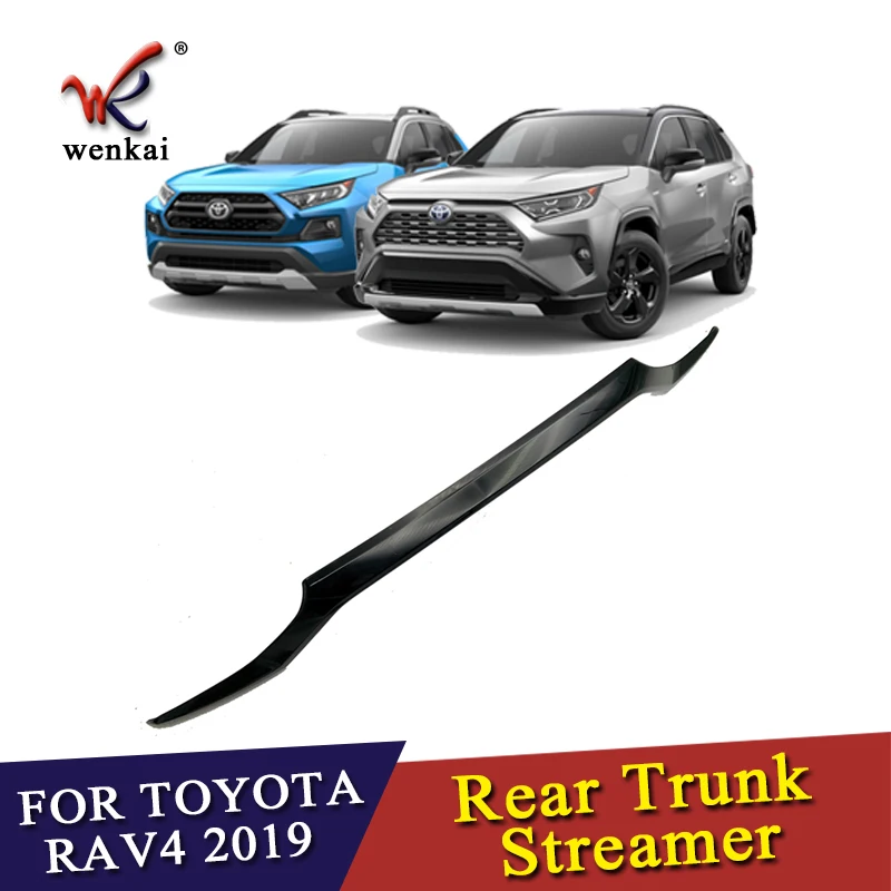 ABS авто украшение задний багажник стример задние ворота Накладка для Toyota RAV4 2019 2020