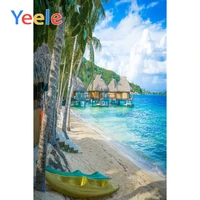 yeele tropical view seaside vacation wedding portrait photography backdrops summer photographic backgrounds for photo studio