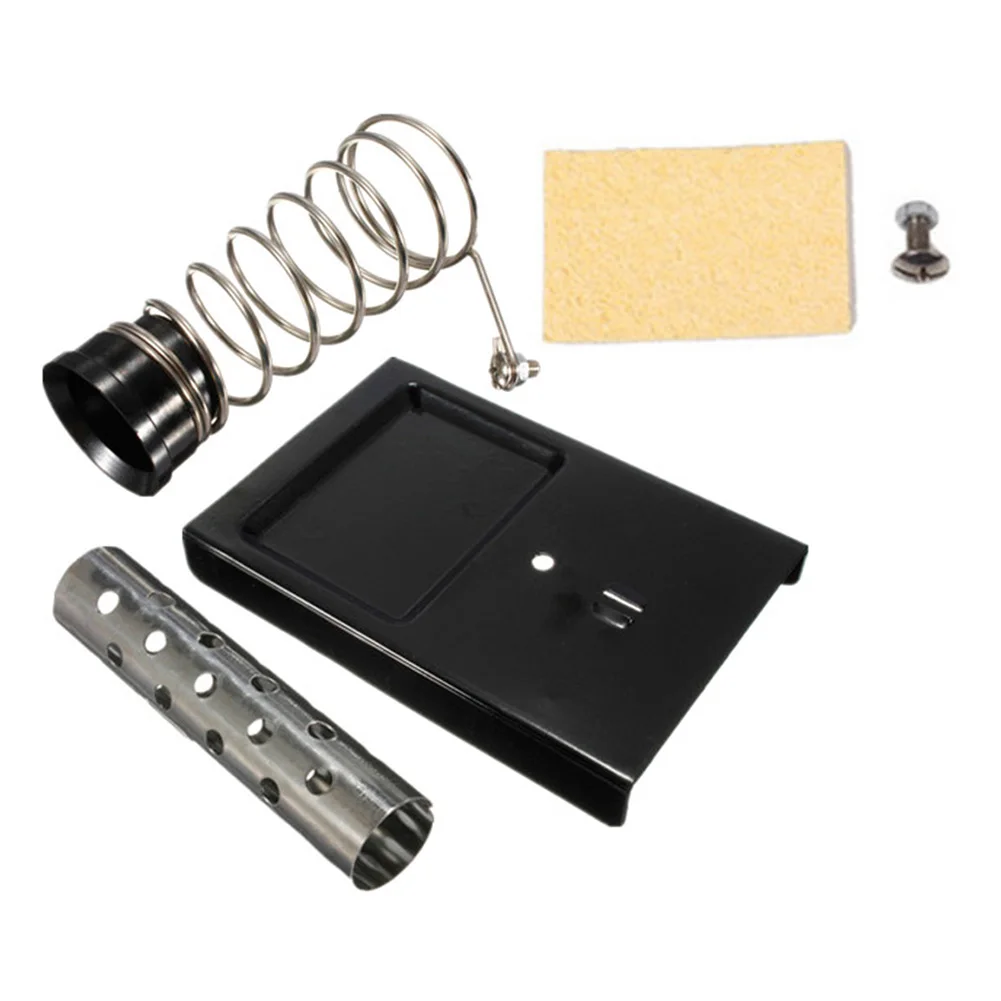 Портативный Съемный паяльник держатель Стенд крепление металлический база