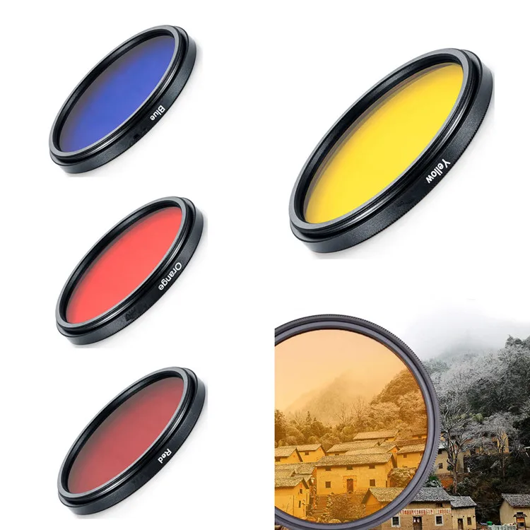 УФ CPL ND FLD 58 мм ИК-цветной фильтр и крышка объектива для Fujifilm с объективом 18-55
