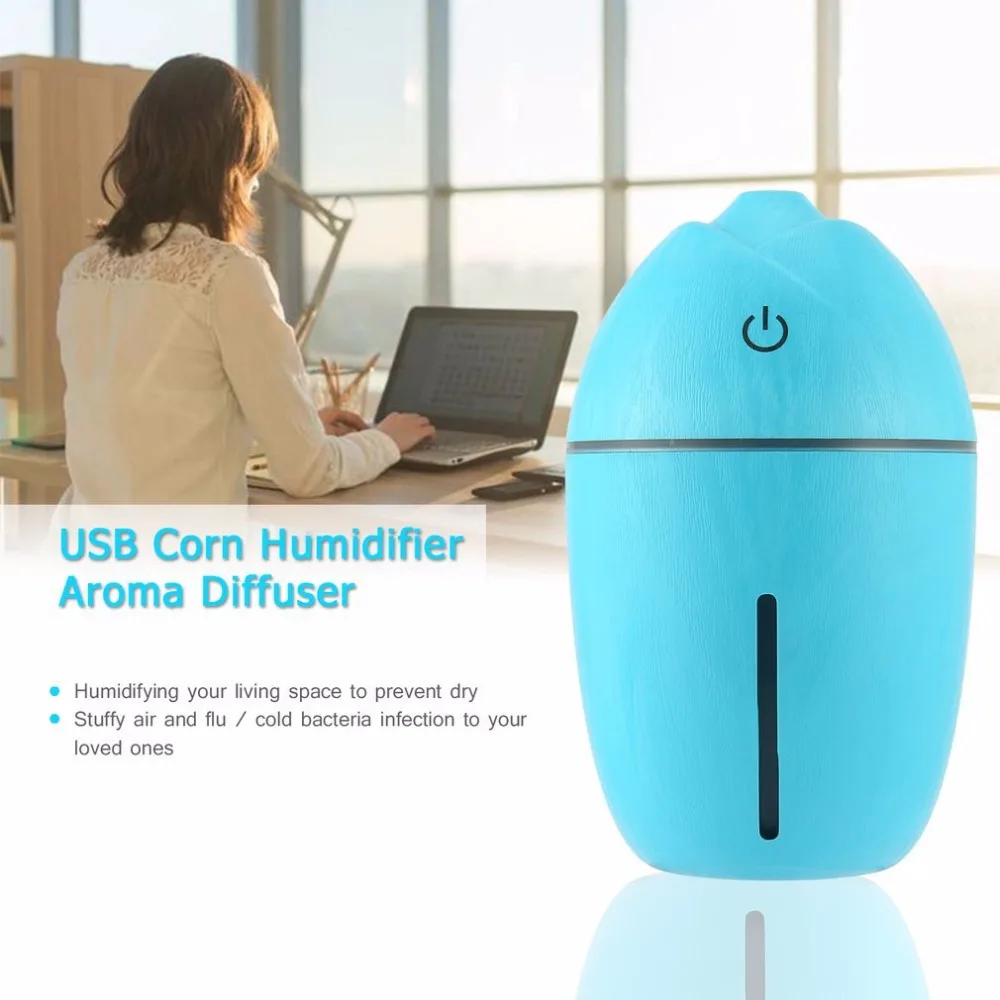 USB Классический Колонный ультразвуковой увлажнитель мини Портативный
