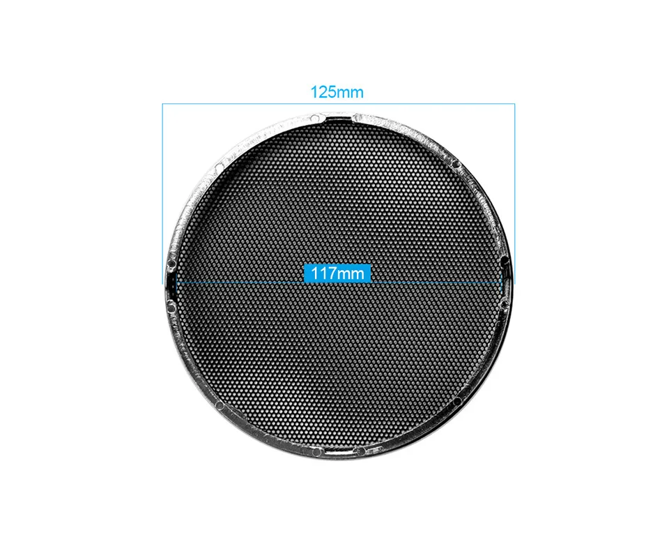 4Inch AIYIMA 2 шт. аудио колонки защитный чехол для IPad Mini 1/2/3/4/5/6,5 дюймов Защитная сетка решетка "сделай сам" для домашнего кинотеатра - Цвет: 4Inch