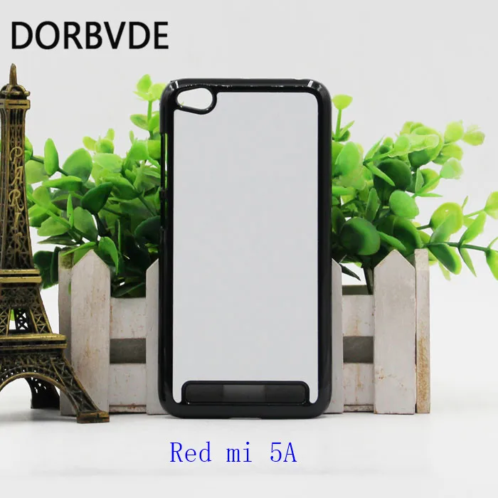 Пластиковый Чехол Для MIUI Redmi Note 5A Red mi с металлическими пластинами 2D