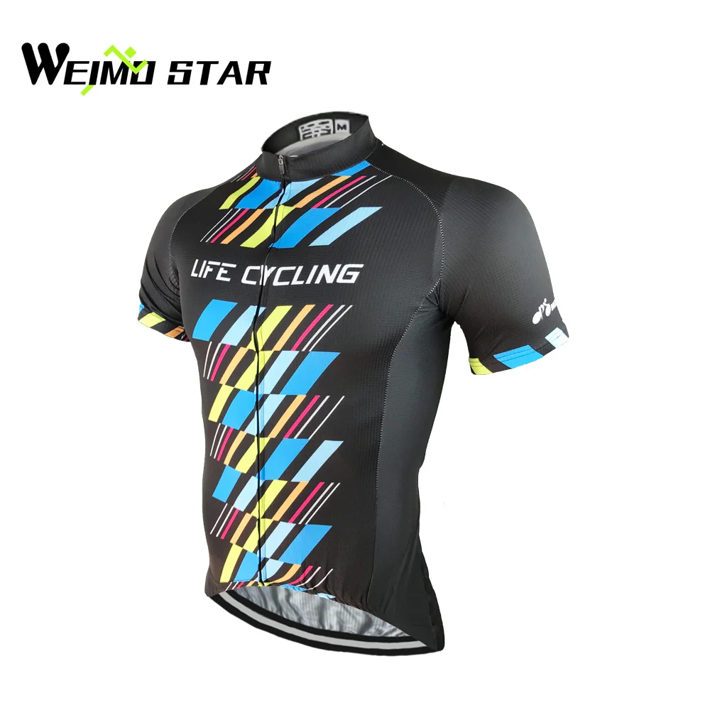 

Командная веломайка Black Rider, велосипедные рубашки с коротким рукавом Maillots S-4XL