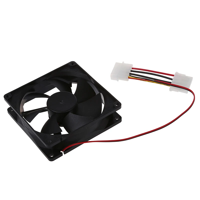 DC 12V 4 Pin черный пластиковый ПК Вентилятор охлаждения 90 мм x 25 | Бытовая техника