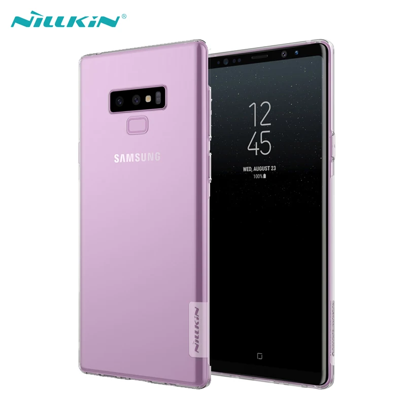 Чехол для Samsung Galaxy Note 8 9 чехол Nillkin Мягкие силиконовые ТПУ чехлы на заднюю панель