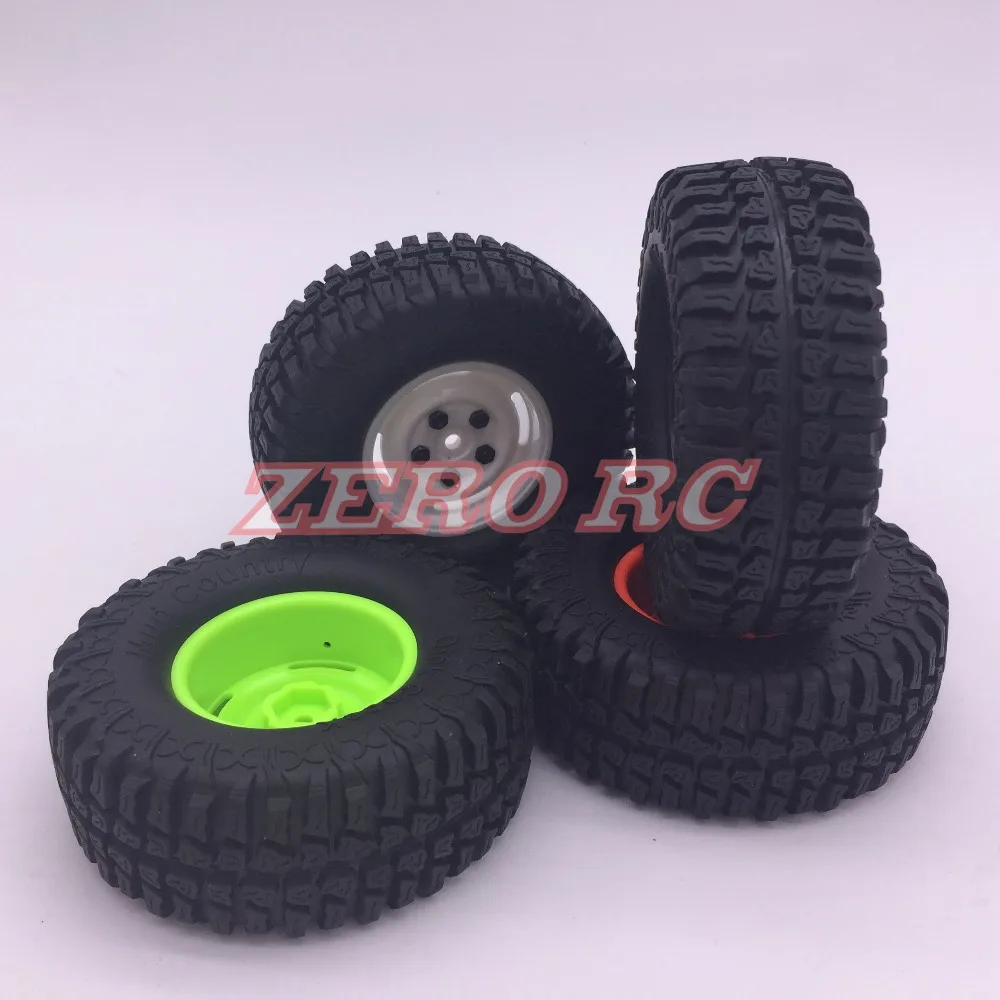 4 шт. радиоуправляемые шины для гусеничного автомобиля 100 мм 1 9 дюйма|rock crawler|wheels