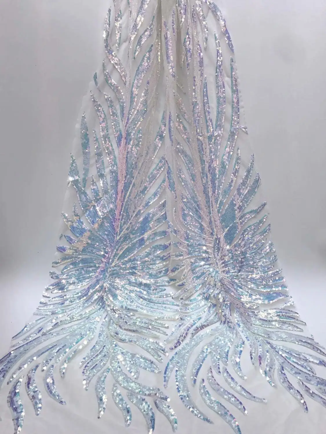 2019 белого и синего цвета в африканском стиле шнур кружево высокое качественная