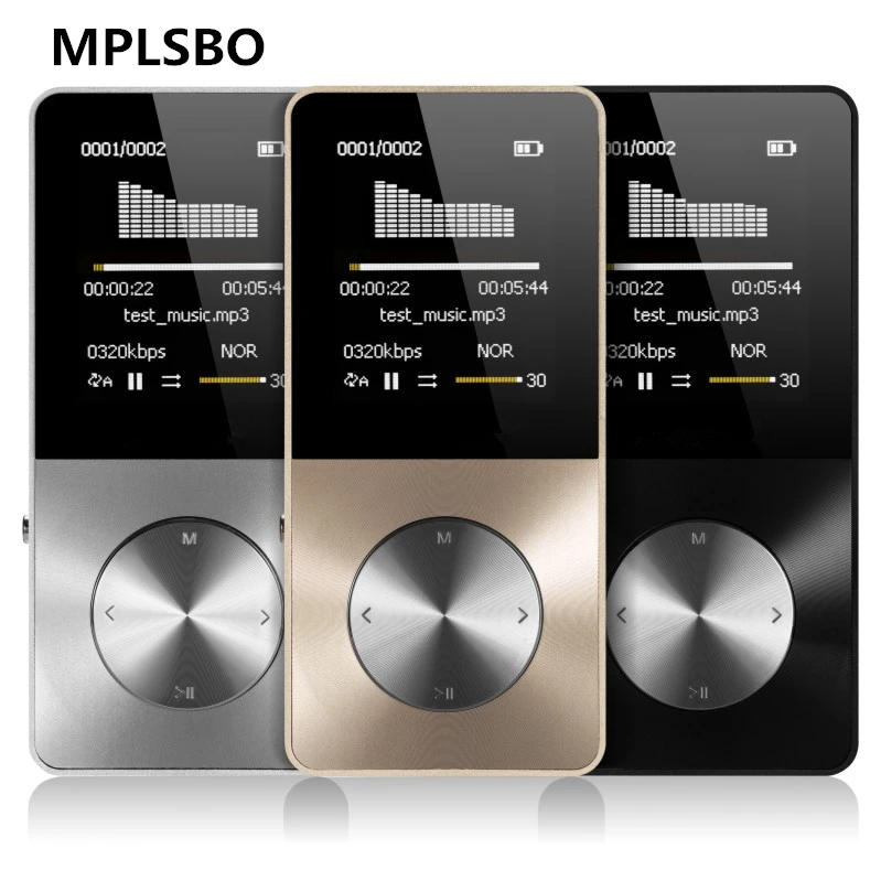 MPLSBO HIFI MP4 плеер 4 г 8 г 16 г все металлические Touch ключ MP3 языков небьющиеся царапинам часы Регистраторы электронная книга FM