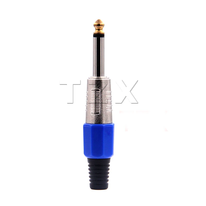 1 шт. 6 35 mono sopomore core разъем для микрофона усилителя мм Разъем 5 аудио jack|audio plug microphone