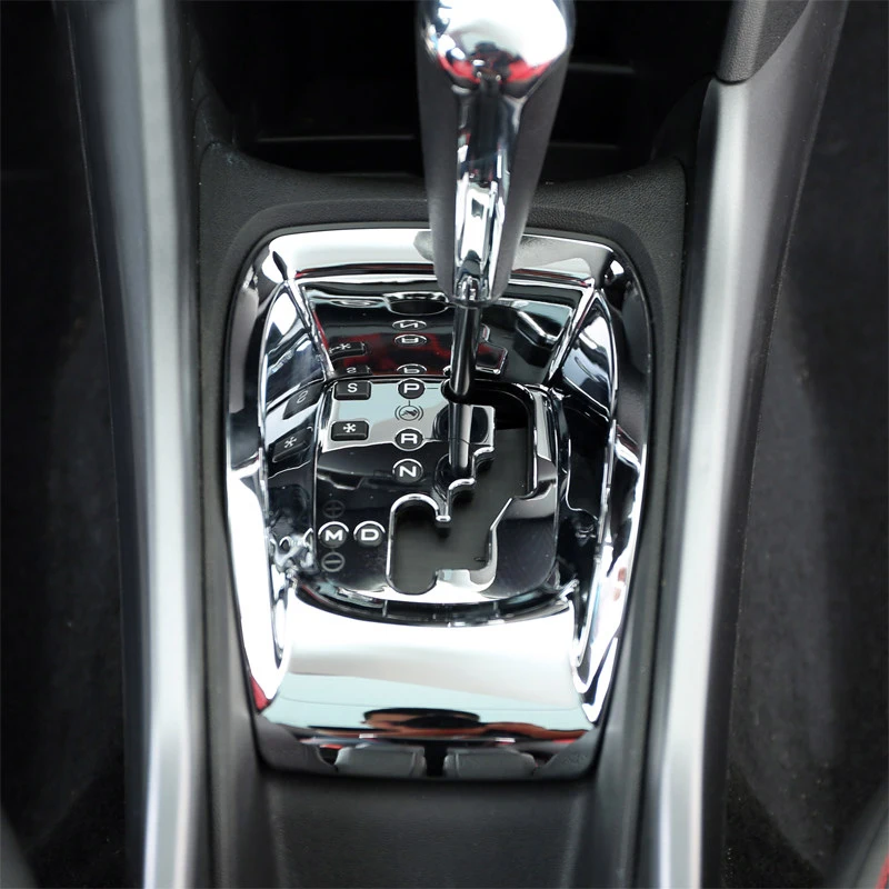 

1 шт., хромированный каркас коробки передач из АБС-пластика для Peugeot 2008, 2014, 2015, 2016, 2017, автомобильный Стайлинг