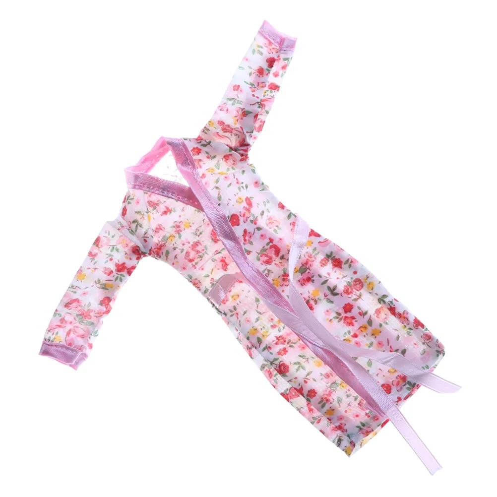 Одна деталь Спальня Пижамный халат ночной купальный одежда для кукольный женщин