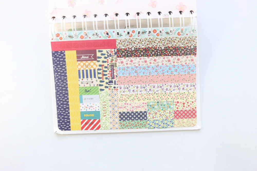 Domikee cute student spiral agenda planner organizer notebooks stationery,candy desk weekly daily planner pad set for girls,A5