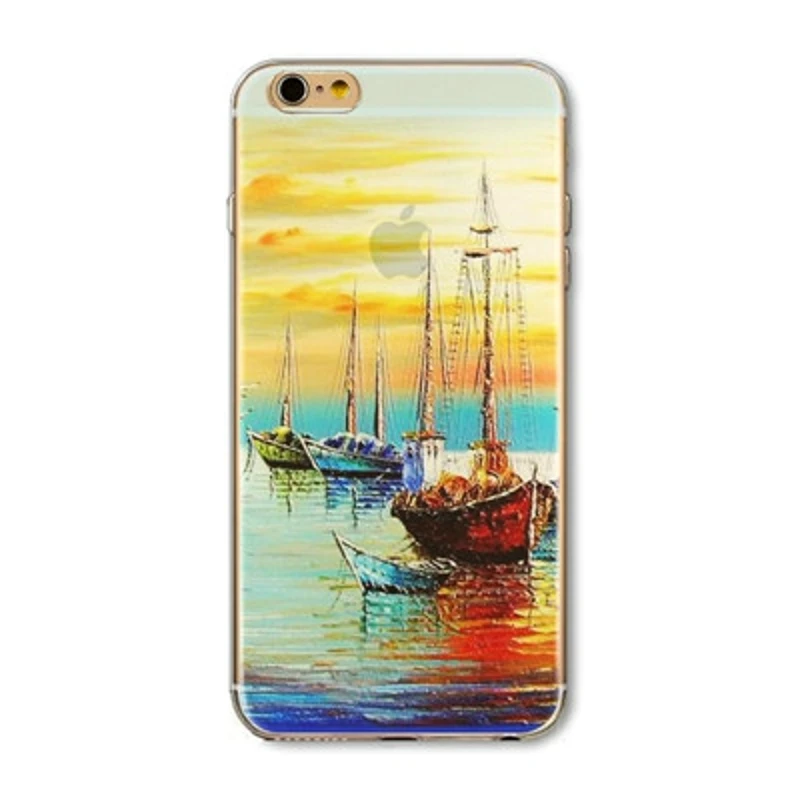 Мягкий силиконовый чехол для Apple Iphone6 прозрачный iphone 6 6S |