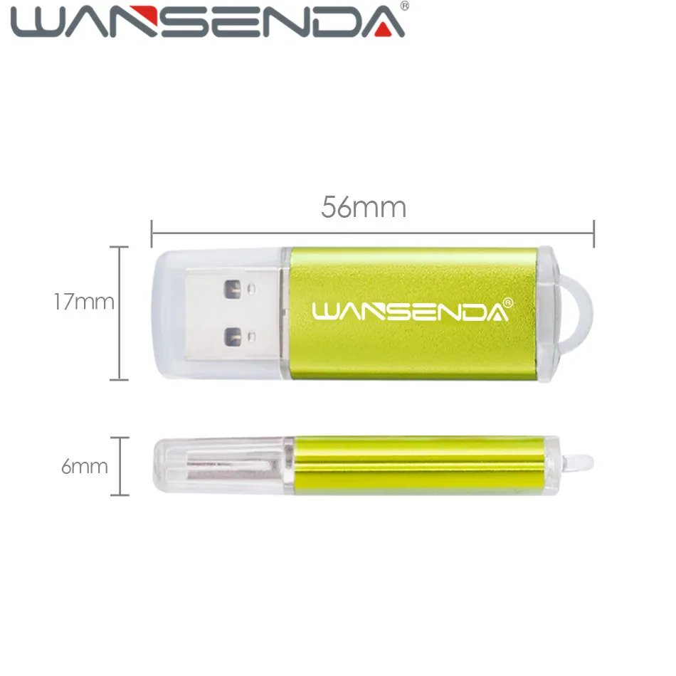 Оригинальный флеш накопитель WANSENDA USB 3 0 256 ГБ 128 64 32 мини флешка 16 8 карта памяти 4 Гб