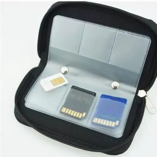 Чехлы для карт памяти SD Micro CF SDXC SDHC MMC флэш карты сумка Органайзер хранения