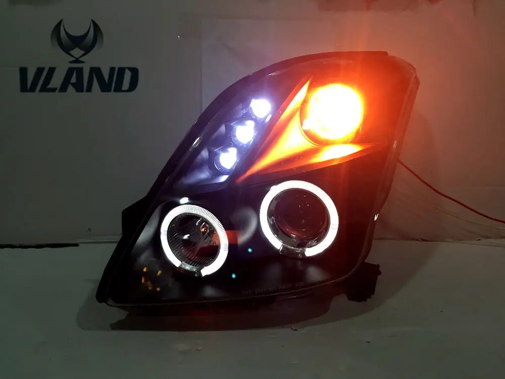 VLAND завод для автомобильных головных ламп Swift светодиодный светильник 2005 2010